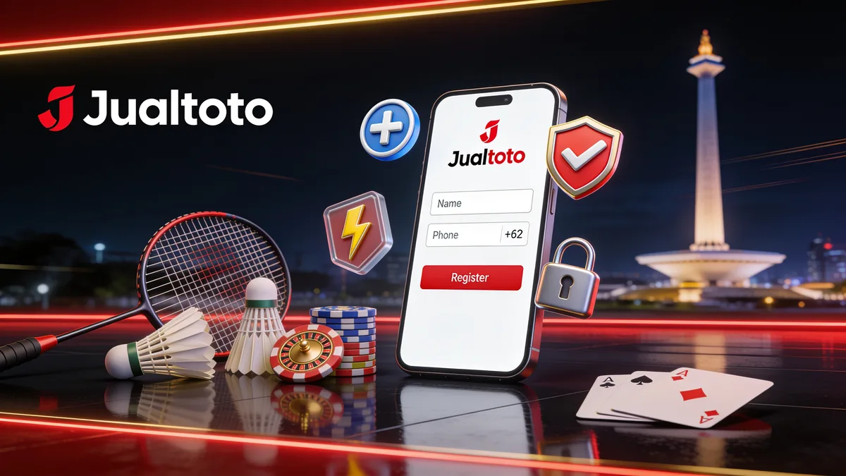 Cara Registrasi Akun jualtoto untuk pemain di Indonesia